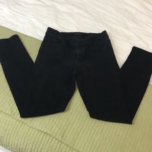 Ann Taylor Modern Fit Skinny Black Jeans Size 10